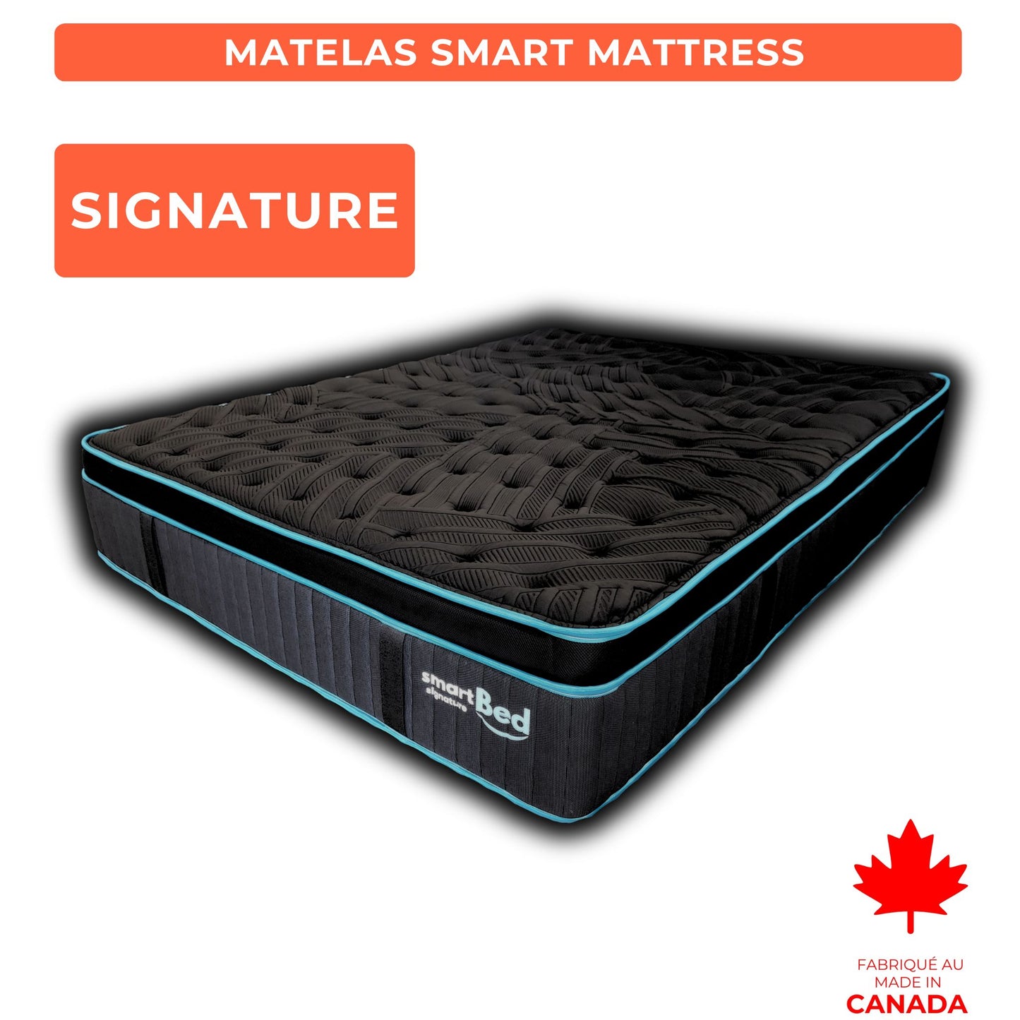 Matelas Signature 400$ DE RABAIS Produit Local ❤️ Fabriqué au Canada