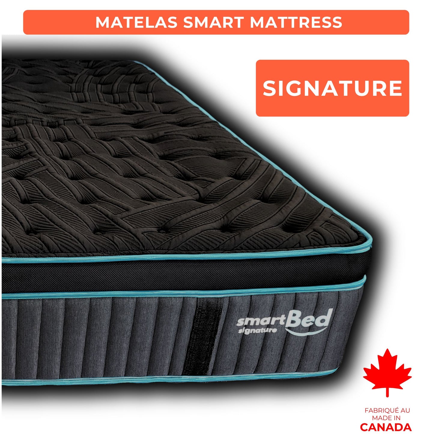 Matelas Signature 400$ DE RABAIS Produit Local ❤️ Fabriqué au Canada