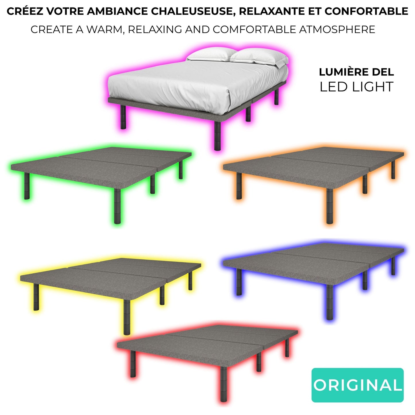 Lit Smart Original 100$ DE RABAIS Produit Local ❤️ Fabriqué au Canada