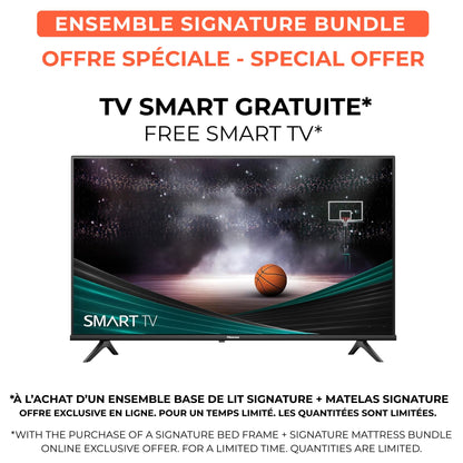 Lit Smart Signature 100$ DE RABAIS Produit Local ❤️ Fabriqué au Canada