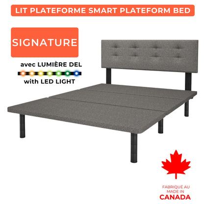 Ensemble Signature: Base de Lit + Matelas ÉCONOMISEZ 500$