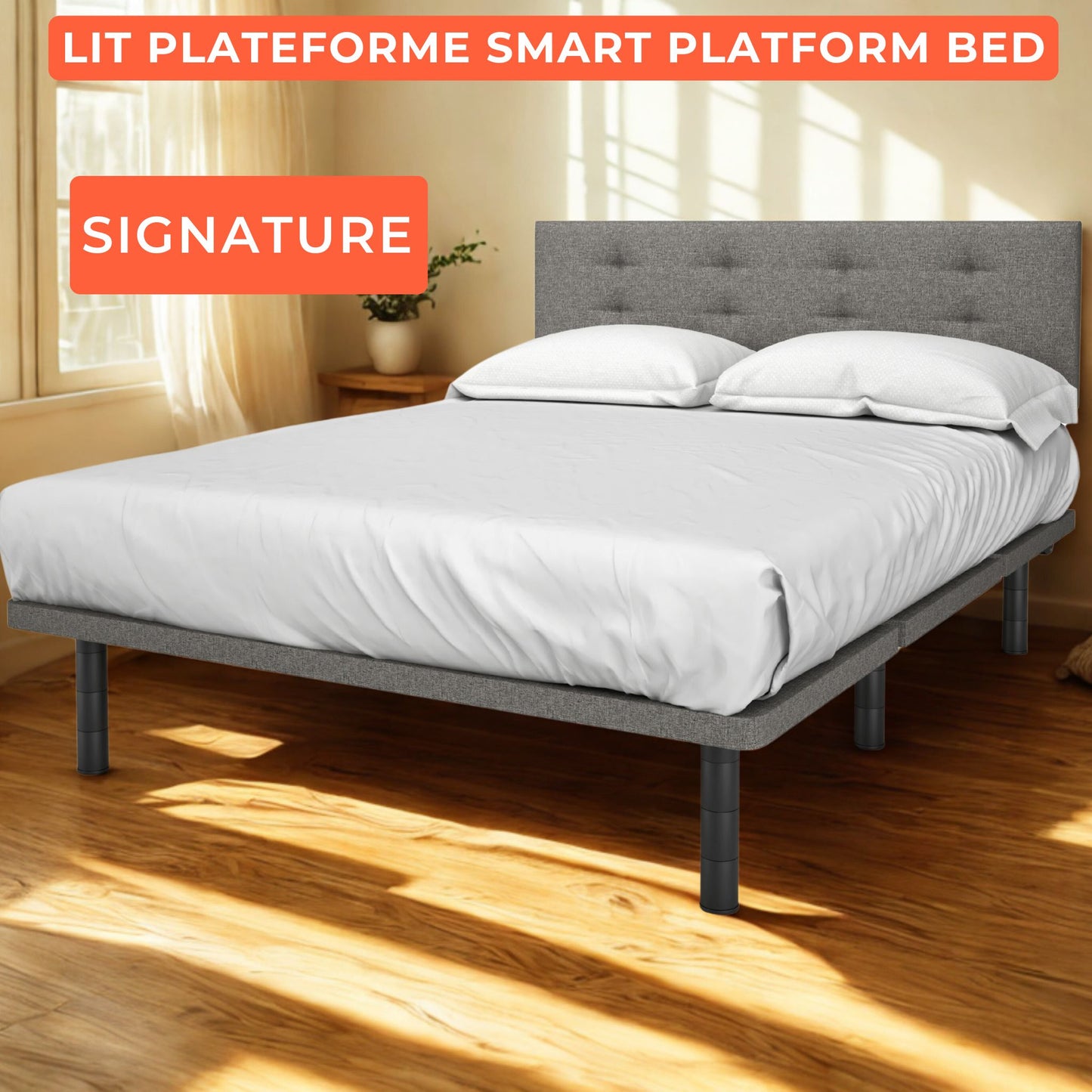 Lit Smart Signature 100$ DE RABAIS Produit Local ❤️ Fabriqué au Canada