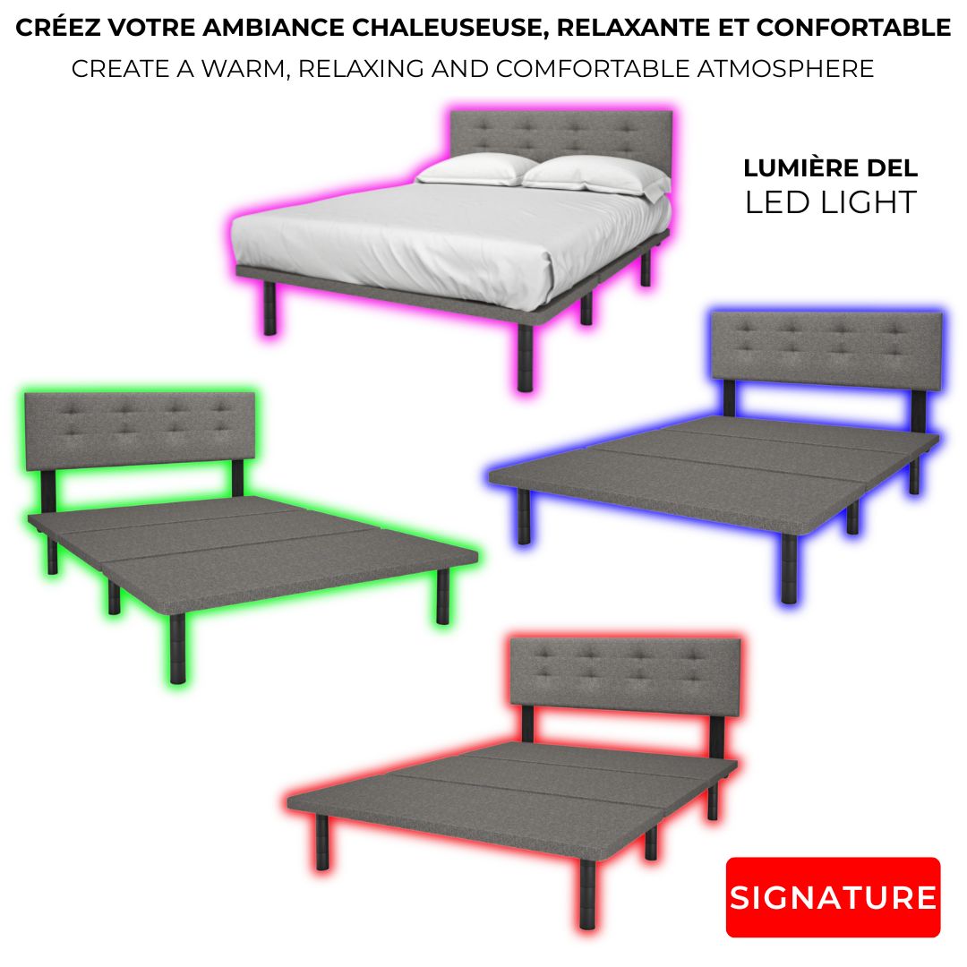 Lit SmartBed Signature avec tête de lit